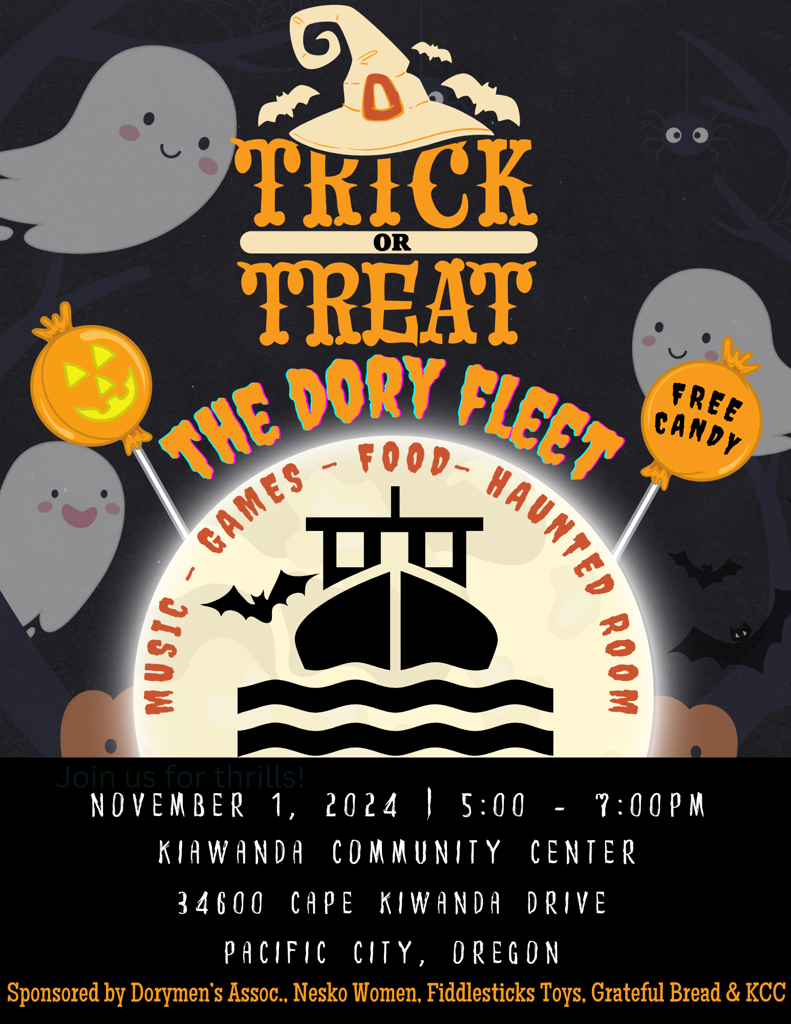 Trick or Treat Halloween Event Flyer EHXV8J.tmp