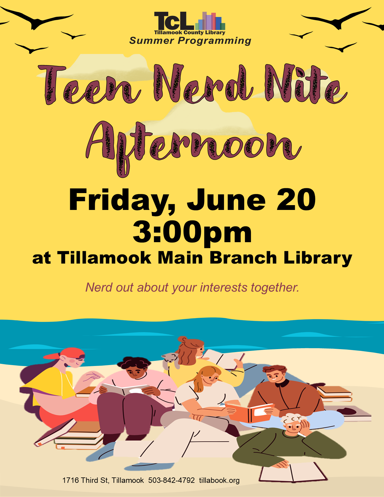 Teen Nerd Nite Afternoon 062025 TM z544fu