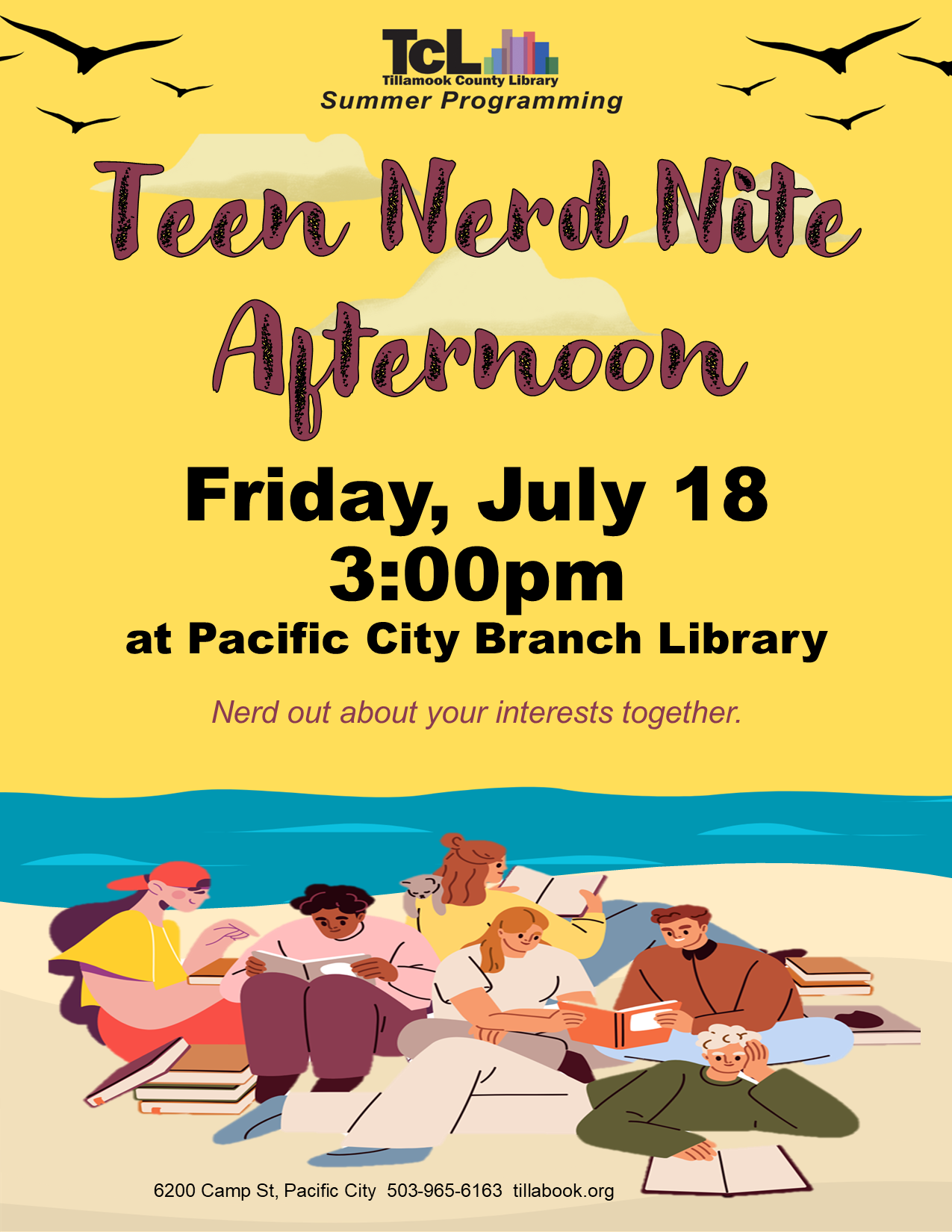 Teen Nerd Nite Afternoon 071825 TP Kl9KgC