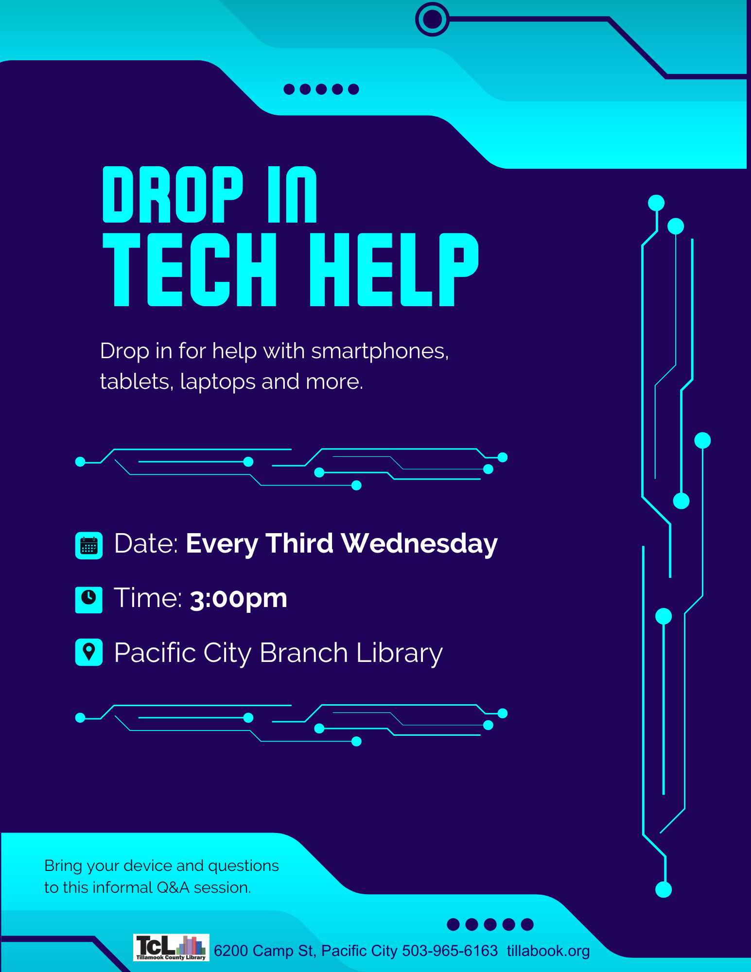 Drop In Tech Help TP wlQ4HC