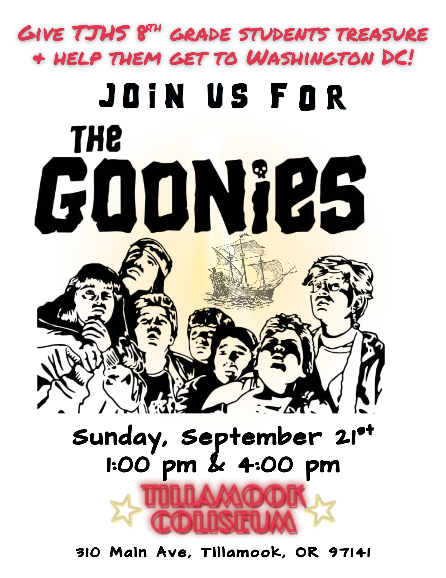 Goonies movie takeover GMzEL4
