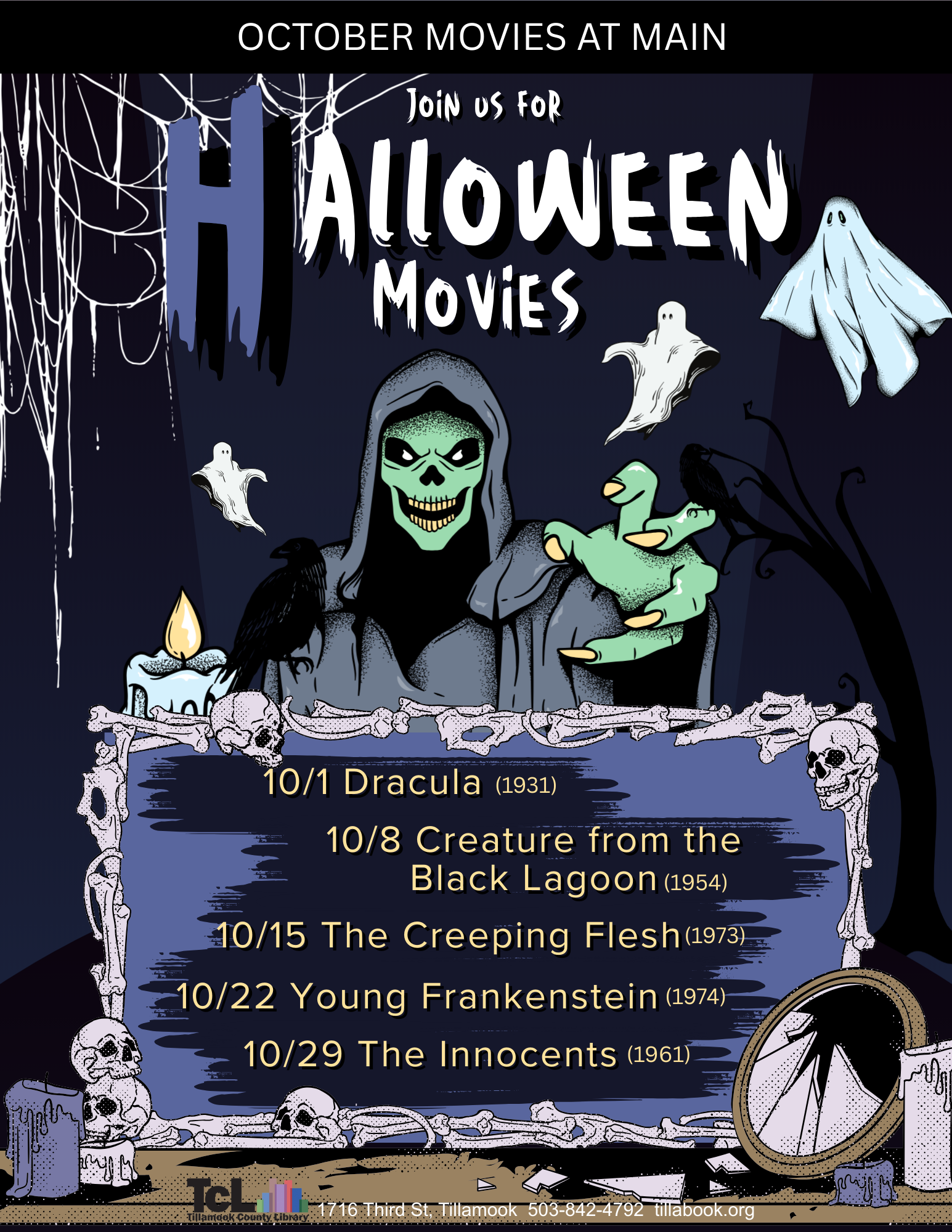 October Movies at Main eYUMFx
