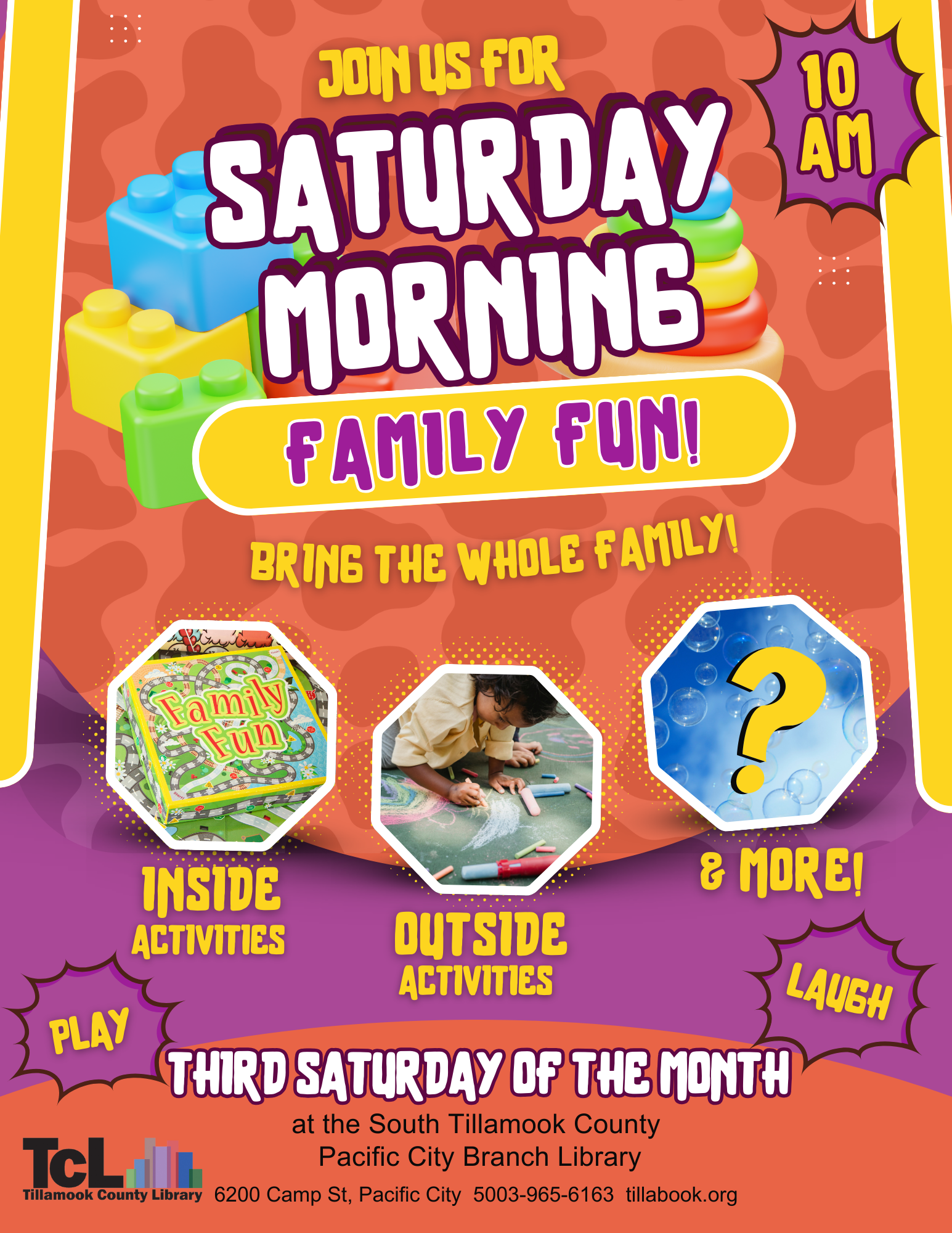 Saturday Morning Family Fun at TP L4EK1q