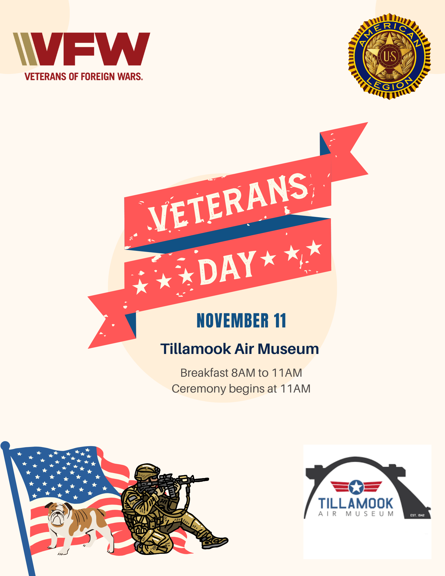 Veterans Day Flyer 9QcdLp
