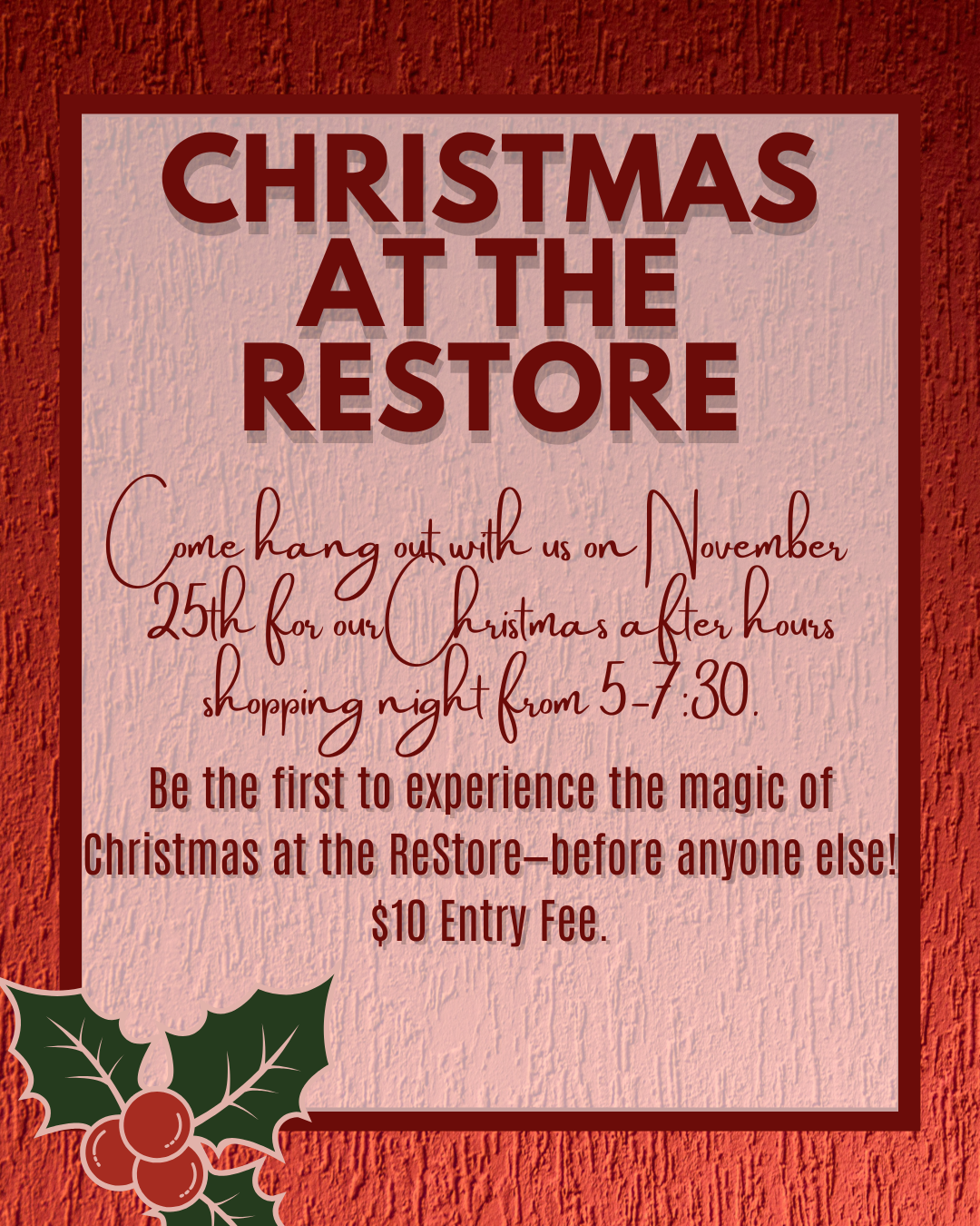 Christmas after hours Instagram Post 45 y9q69U