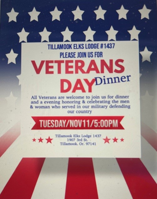 Elks Veterans day dinner lA0ZWf