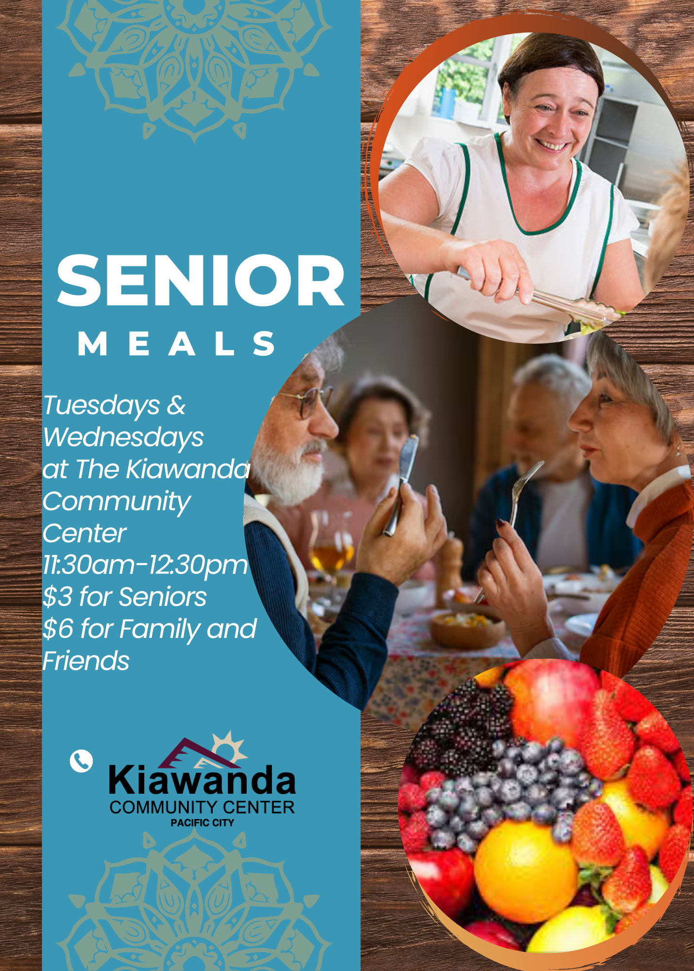 Brown Orange Modern Food Price Instagram Post Invitation portrait aciUYf