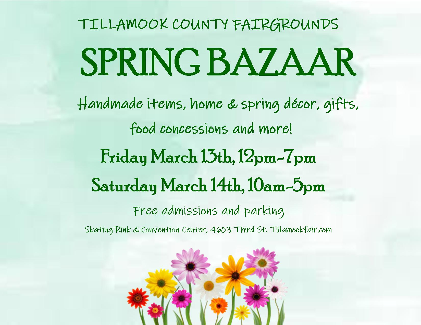 Spring Bazaar Flyer yxfhAk