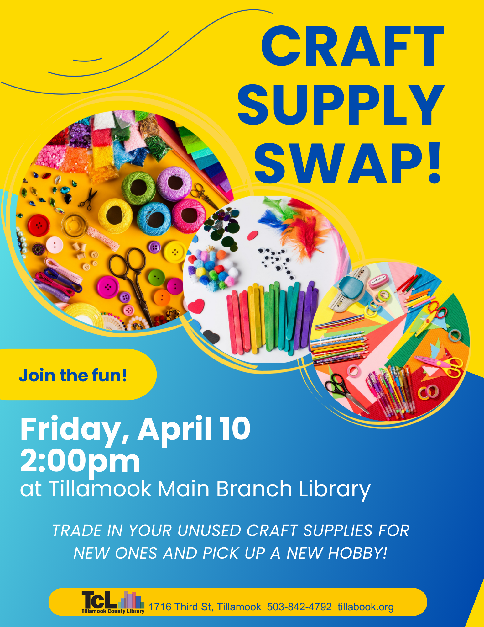 Craft Supply Swap 041026 TM KGOxxL