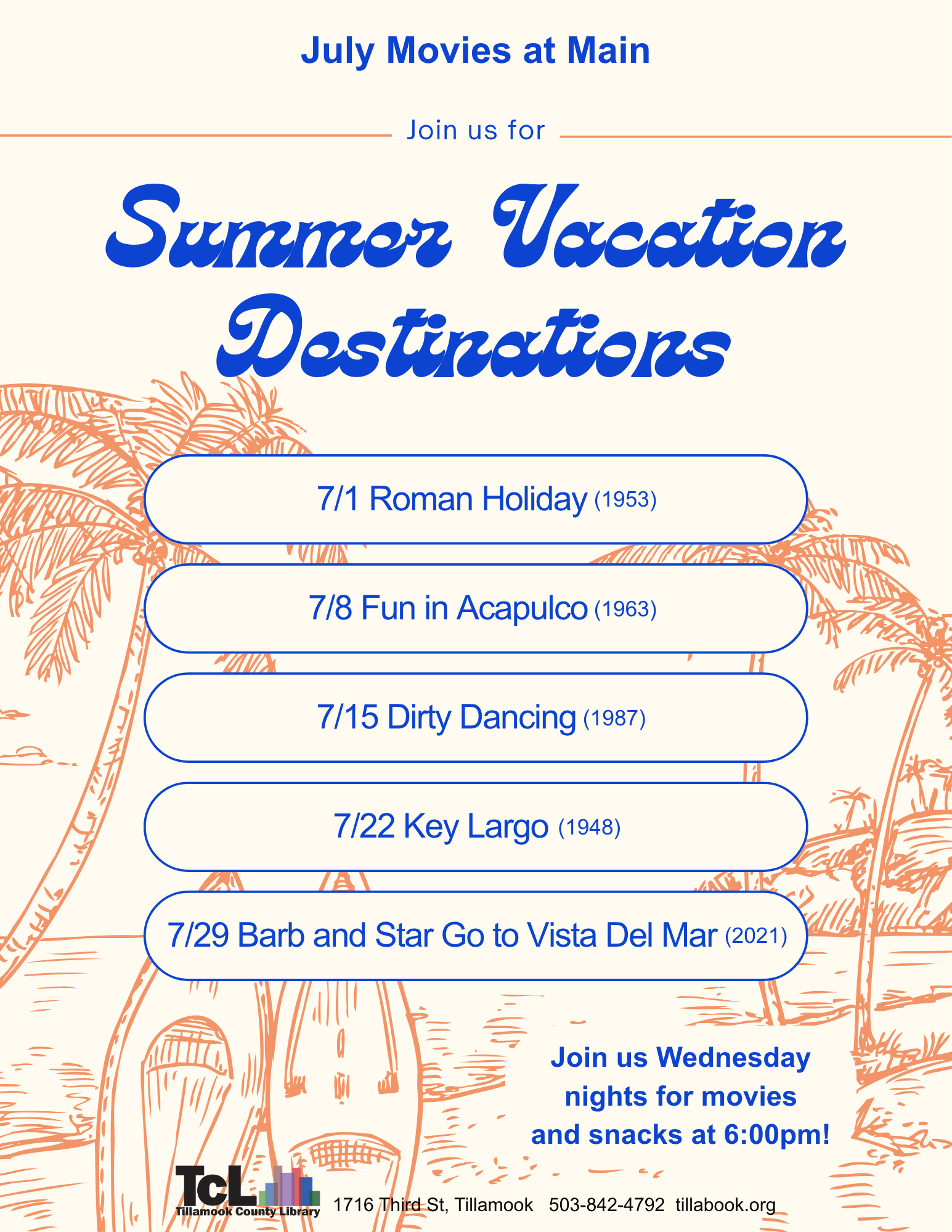 July Movies at Main RGYjrF