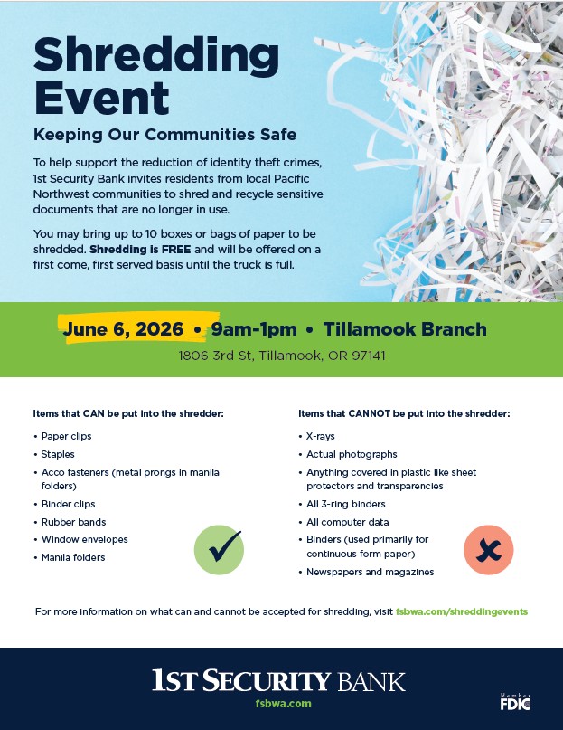 Tillamook Shredding Event 2026 1L38gH