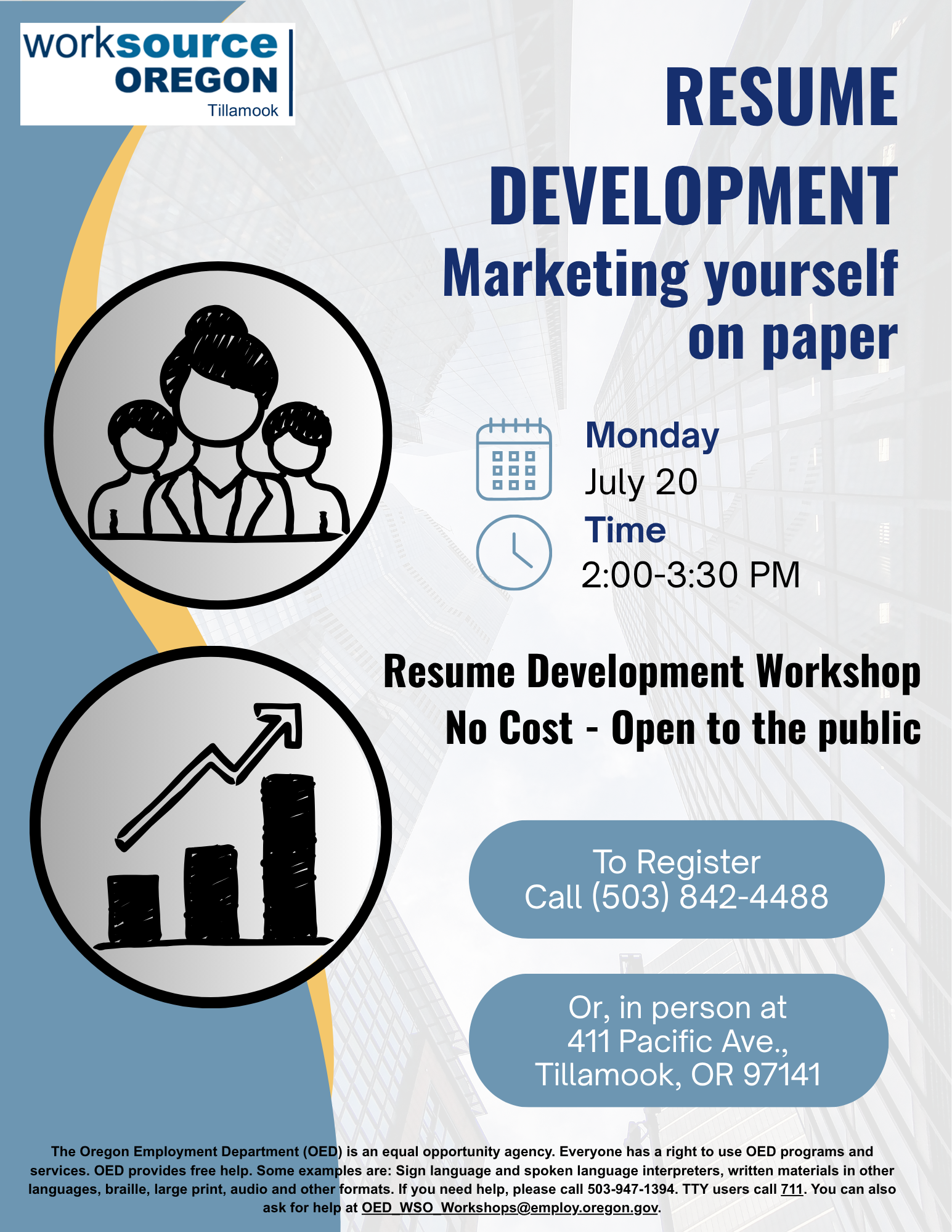 Resume Development Flier 3 bOPm4S