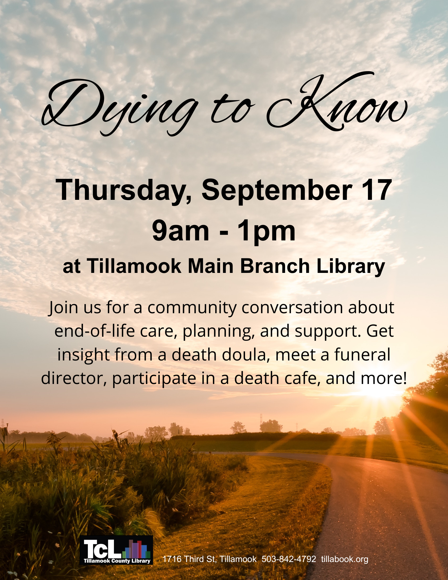 Dying to Know 091726 TM nWlw80