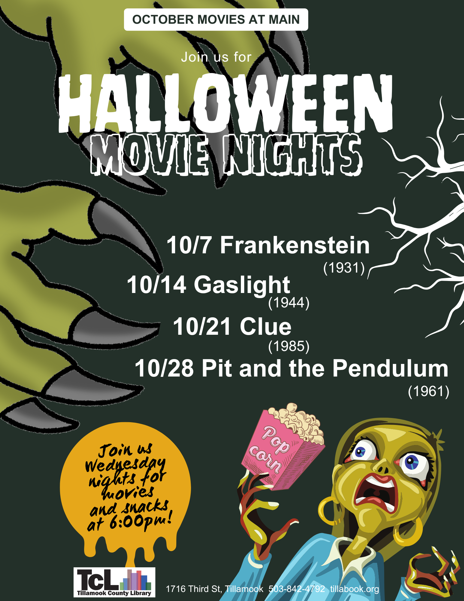 October Movies at Main TM hdKZK2