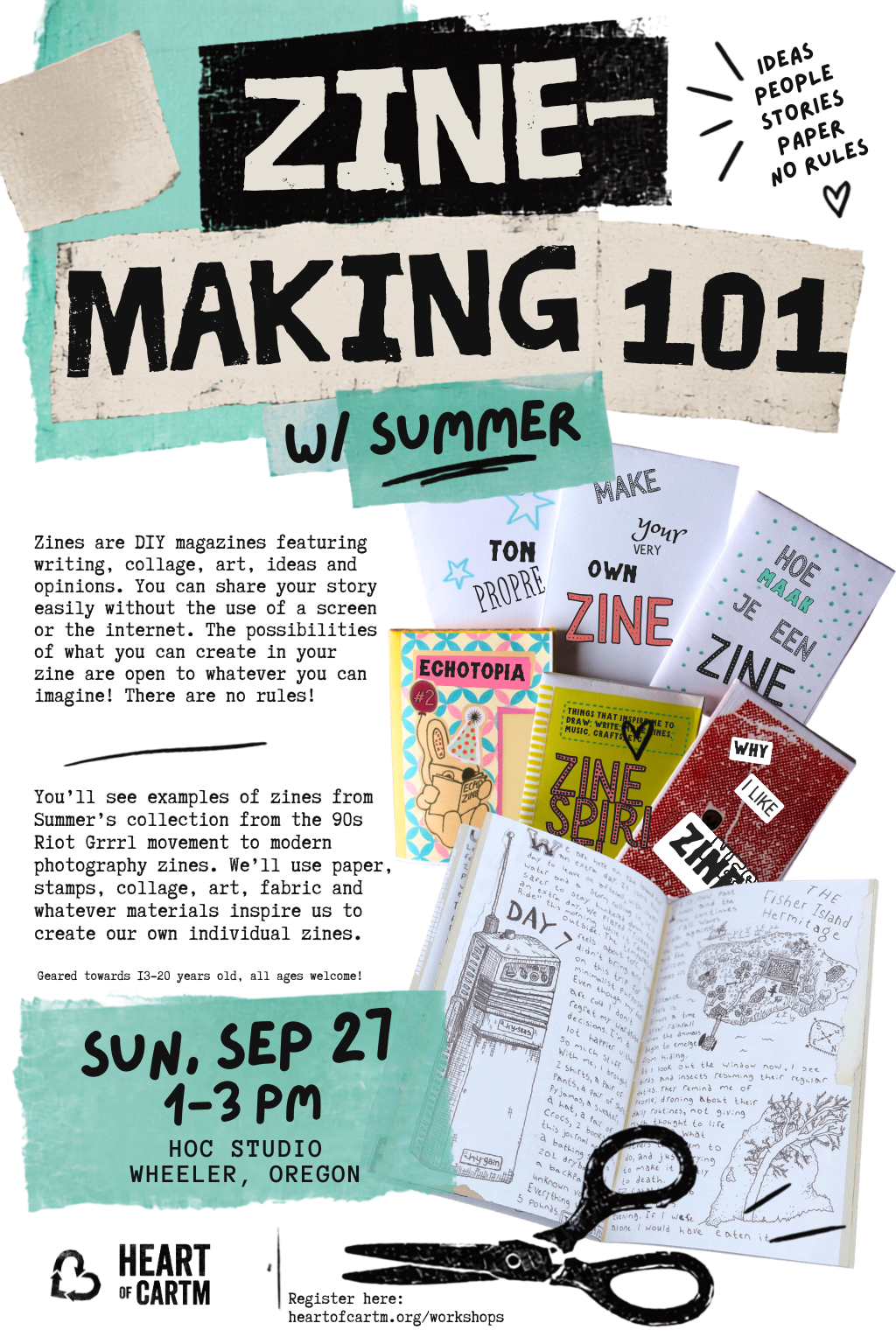 Zine Event Flyer Sep 2026 58ObZd