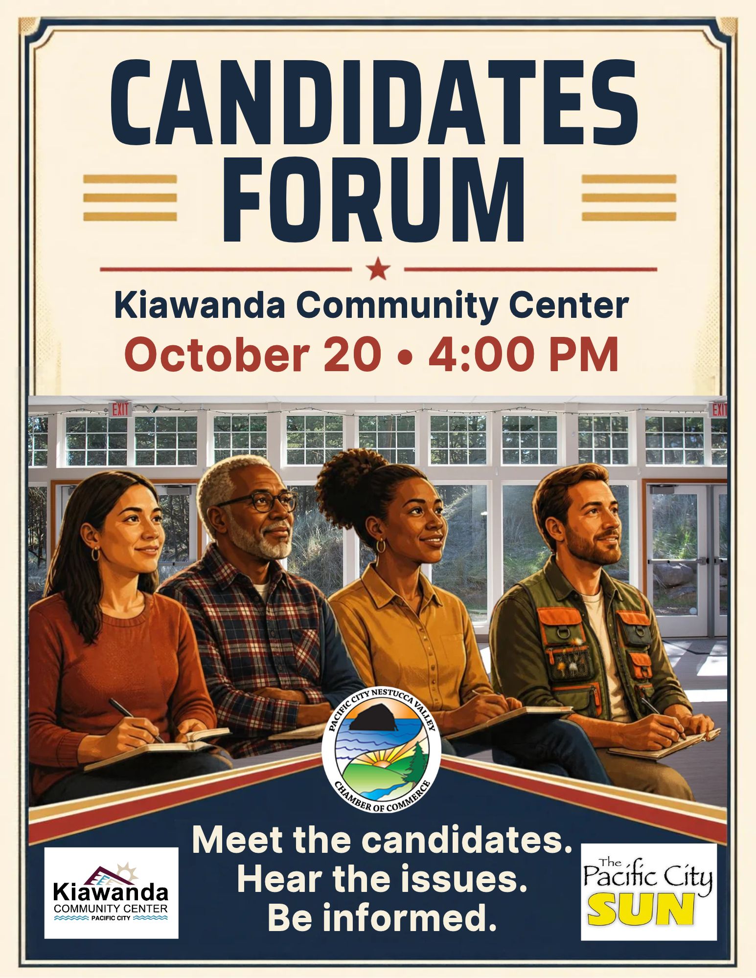 Candidates Forum Flyer r2dCGF