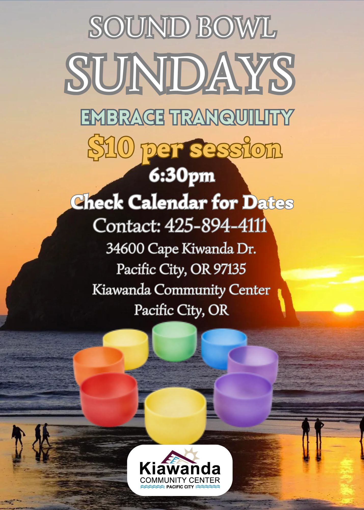 Sound Bowl Sundays Invitation portrait C7lZQ9